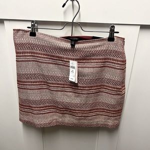 NEW Banana republic skirt with‎ gorgeous knit design size 12P